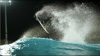Hawaiian air specialist Luke Swanson tests Wavegarden´s new waves at Wave Park, South Korea.