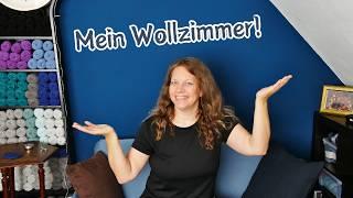 Ich zeige euch meinen Garnvorrat! | Roomtour & Wollstash