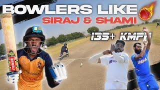 They Are BOWLING Like SIRAJ & SHAMI  || Facing 135+ KMPH Fast SWINGING BALLS 