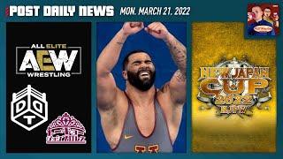 AEW x DDT, Gable Steveson retires, New Japan Cup | POST News 3/21