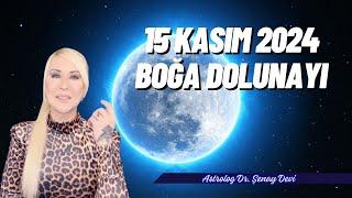 15 Kasım 2024 Boğa Burcunda Dolunay ve Dolunayın On İki Burca Etkisi!