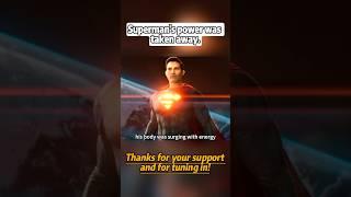 #shorts Superman, drained by a god, entered the sun and was reborn.