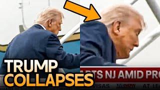 Visibly Decrepit Trump Is Physically Falling Apart