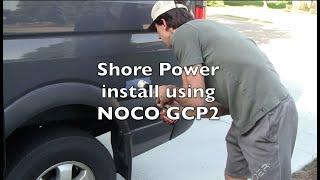 Installing van shore power using NOCO GCP AC port