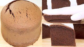 Chocolate Cake Recipe | Chocolate Sponge Cake | Soft & Light Sponge Cake