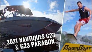 Surfing Nautique's Best: The 2021 G23 and G23 Paragon with Pride Wake | PowerBoat TV