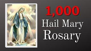 1000 Hail Mary Rosary | Miracle Prayers