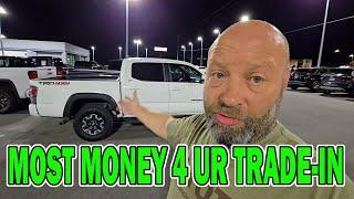 Getting The Most Money For Your Trade In When Buying A New Truck