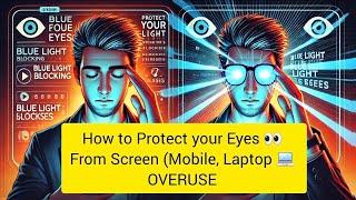   How to Protect Your Eyes from Mobile Screen Overuse!  #EyeCare #ScreenTime #ProtectYourEyes