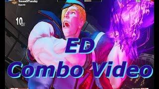 Street Fighter V: Ed Combo Video