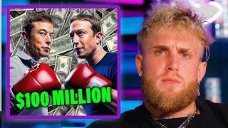Jake Paul Makes $100 Million Offer To Elon Musk & Mark Zuckerberg