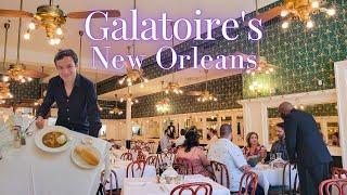 Eating at Galatoire's. An Iconic and Historic New Orleans Creole Restaurant