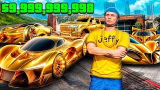 Collecting BILLIONAIRE SUPER CARS In GTA 5!