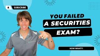 You Failed A Securities Exam, Now What? Suzy Rhoades of PassMasters