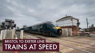 Trains at Speed - GWR & XC trains - Bristol to Exeter - 2023