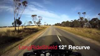 Harley 10"stock v LRS 12" Windscreen