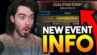 COALITION EVENT INFO REVEALED!! | Raid: Shadow Legends