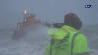 St Jude Storm: RNLI release dramatic footage of sea search in Newhaven