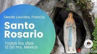 Santo Rosario desde Lourdes en Español hoy 3 de septiembre | Misterios Dolorosos