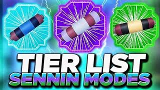 TIER LIST SENNIN MODES SHINDO LIFE!!! MELHORES MODOS PARA PVP | Codes