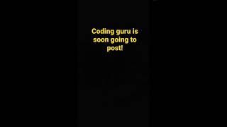 Coding Guru