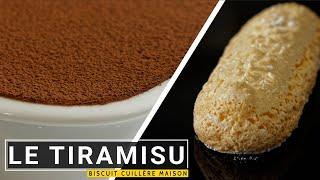 Tiramisu (homemade ladyfingers)