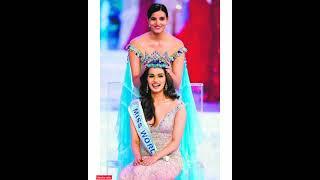 #Missworld Manushi chillar || Manushi chillar status video || # short