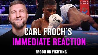 "Anthony Joshua is FINISHED! He got BULLIED." Carl Froch's BRUTAL assessment of AJ's loss