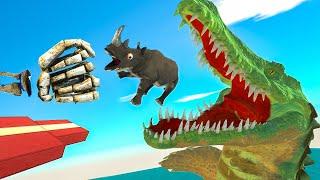 whO'LL FaiL SuCcessFULLY in SkeLetoN PunCH ChaLLenGE - Animal Revolt Battle Simulator
