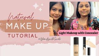 LIGHT MAKEUP LOOK WITHOUT USING FOUNDATION | WEDDING GUEST TUTORIAL | @GlamifywithSwati