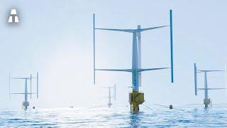 Windkraftanlagen mit vertikaler Achse könnten die Offshore Windkraft revolutionieren