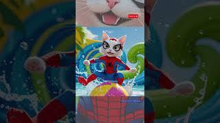Panic at the Pool The Summer Rescue Chronicle #cat #cute #kitten #cutecat #aicat
