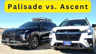 2025 Hyundai Palisade vs. Subaru Ascent | Side by Side Review