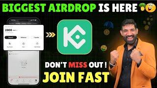 New Mining App | New Airdrop Start | Best Airdrop | kucoin | kucoin Airdrop | kucoin Exchange