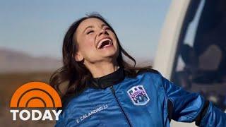 'Space Gal' Emily Calandrelli becomes 100th woman in space on Blue Origin