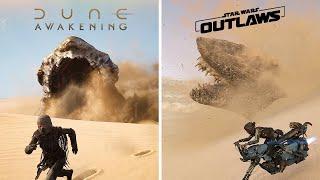 Sandworm Comparison: Dune Awakening vs Star Wars Outlaws