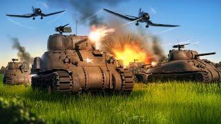 BIGGEST TANK INVASION in War Thunder!