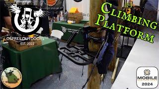 Osprey Outdoors | Saddle Hunting Climbing Platform | Mobile Hunters Expo 2024 - Northeastern Show