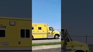 Yellow Ambulance Siren  Sounds #transportation #prettyyellow #emergency