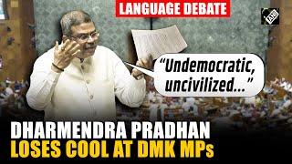 NEP Row: “Undemocratic, uncivilized…” Dharmendra Pradhan slams opposition over ruckus in Lok Sabha