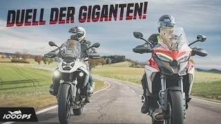 Holt sich die GS den Reiseenduro-Thron zurück? - BMW R 1300 GS vs. Ducati Multistrada V4 S Vergleich