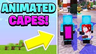 How To Get ANIMATED CAPES In MCPE! | Minecraft PE (PE/Win10/Xbox/PS4/Switch)