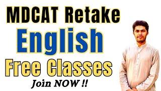 MDCAT ENGLISH FREE PREP CLASSES