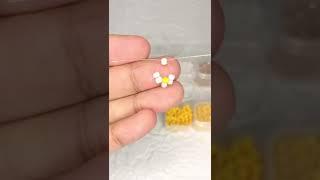 DIY Beads Ring Daisy Flower #diy #shorts #short #shortvideo #shortsvideo #viral #viralshorts #craft