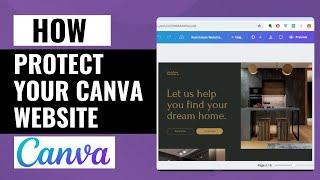 How To Add Password Protection To Your Canva Website | Easy Guide