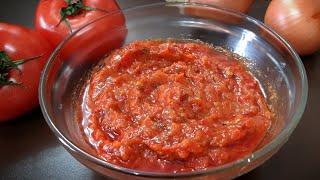 Pizza sosu tarifi | Pizza sauce recipe | Cоус для пиццы | The Dark Kitchen