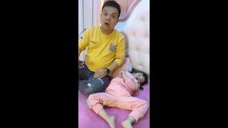 Dad & daughter wild & fun  gem unshaken#DadBaby#CuteKid#FamilyFun @KuaiShou(O40300129)