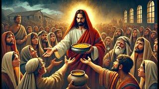 Jesus feeds 5000 people  | Animated Bible Stories