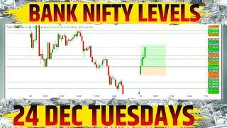 price action prediction 2024 || 24 DEC TUESDAYS analysis || nifty prediction || Banknifty prediction