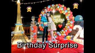 Birthday Surprise for Ayush ️| Surprise celebration | Saloni mittal and ayush Yadav | Sayu ️